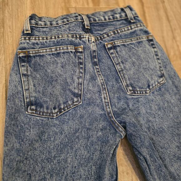 American Apparel Vintage Look High Waisted Jeans Size 24 - Picture 6 of 7